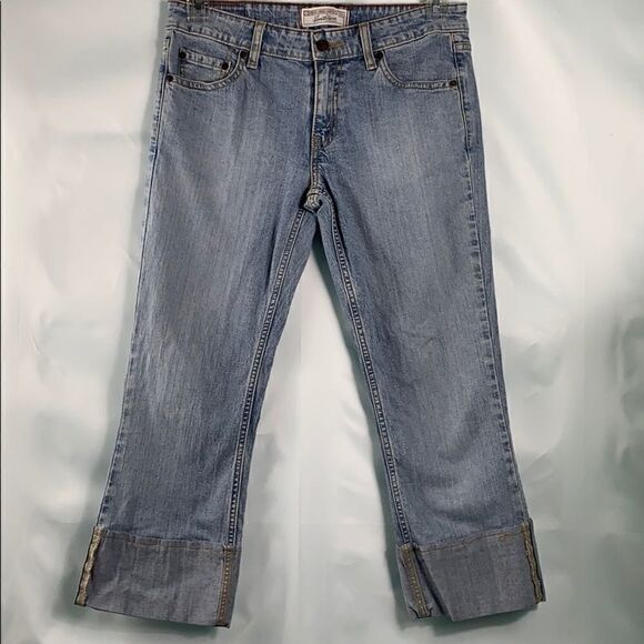 Levi’s signature Stretch Crop low rise boot cut - Picture 1 of 8